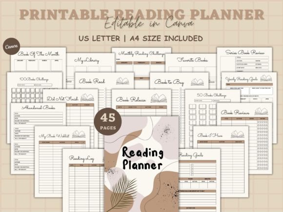 Download Book Reading Planner Book Review Logbook - Log Collection