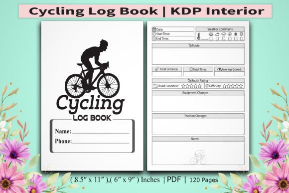 Download Cycling Log Book Kdp Interior - Log Collection