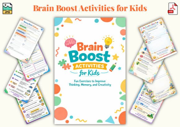 Download Brain Boost Activities for Kids - Premium Bundle