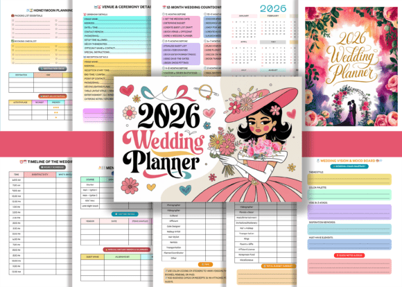 Download 2026 Wedding Planner Journal - Wedding planner Collection