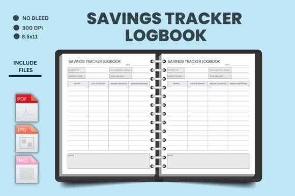 Download Savings Tracker Logbook - Log Collection