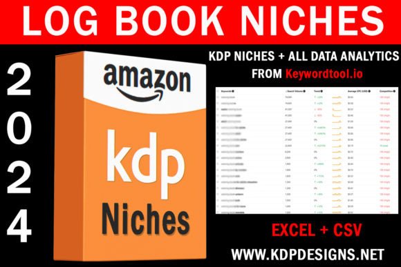 Download Amazon KDP Log Book Niches 2024 - Log Collection