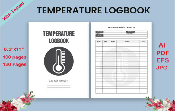 Download Creative Temperature Log Book Interior - Log Collection
