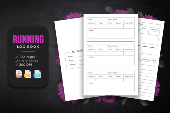 Download Running Log Book  KDP Interior - Log Collection