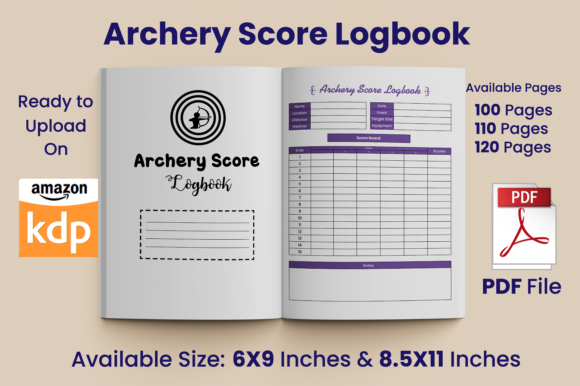 Download Archery Score Logbook KDP Interior - Log Collection