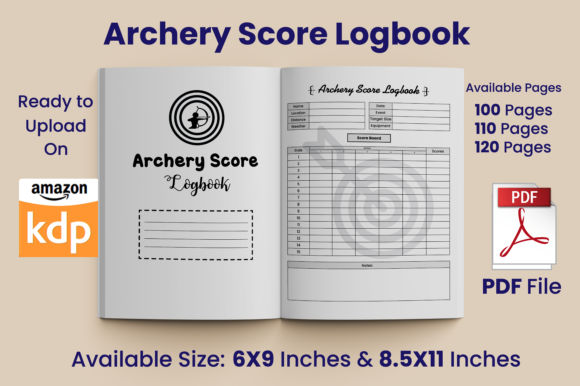Download Archery Score Logbook KDP Interior - Log Collection