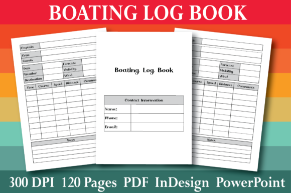 Download KDP Boating Log Book Interior - Log Collection